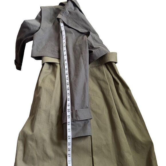 Ted Baker Edennn Colour Blocked Cotton Mac Size 2 NWT - Picture 16 of 16